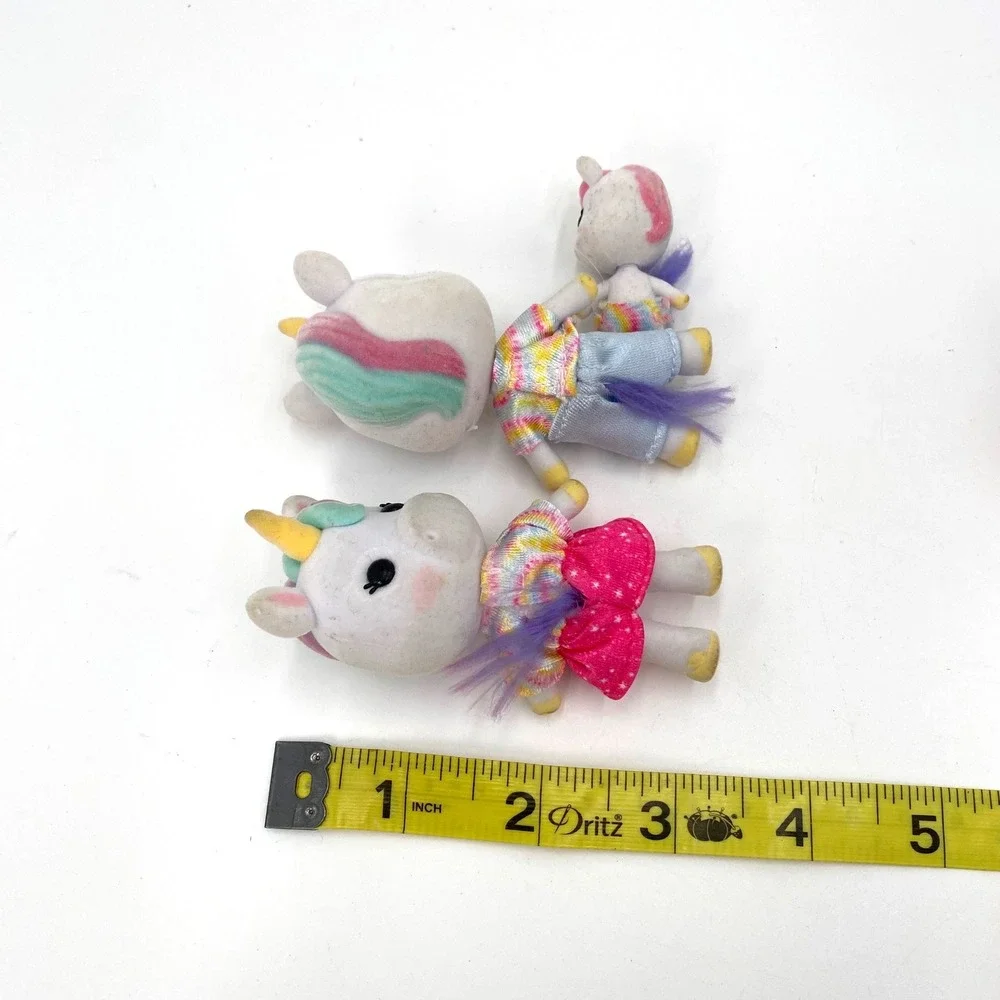 Honey Bee Acres Critter Family - Rainbow Ridge The Daydreamers -‎ Unicorn Set 4